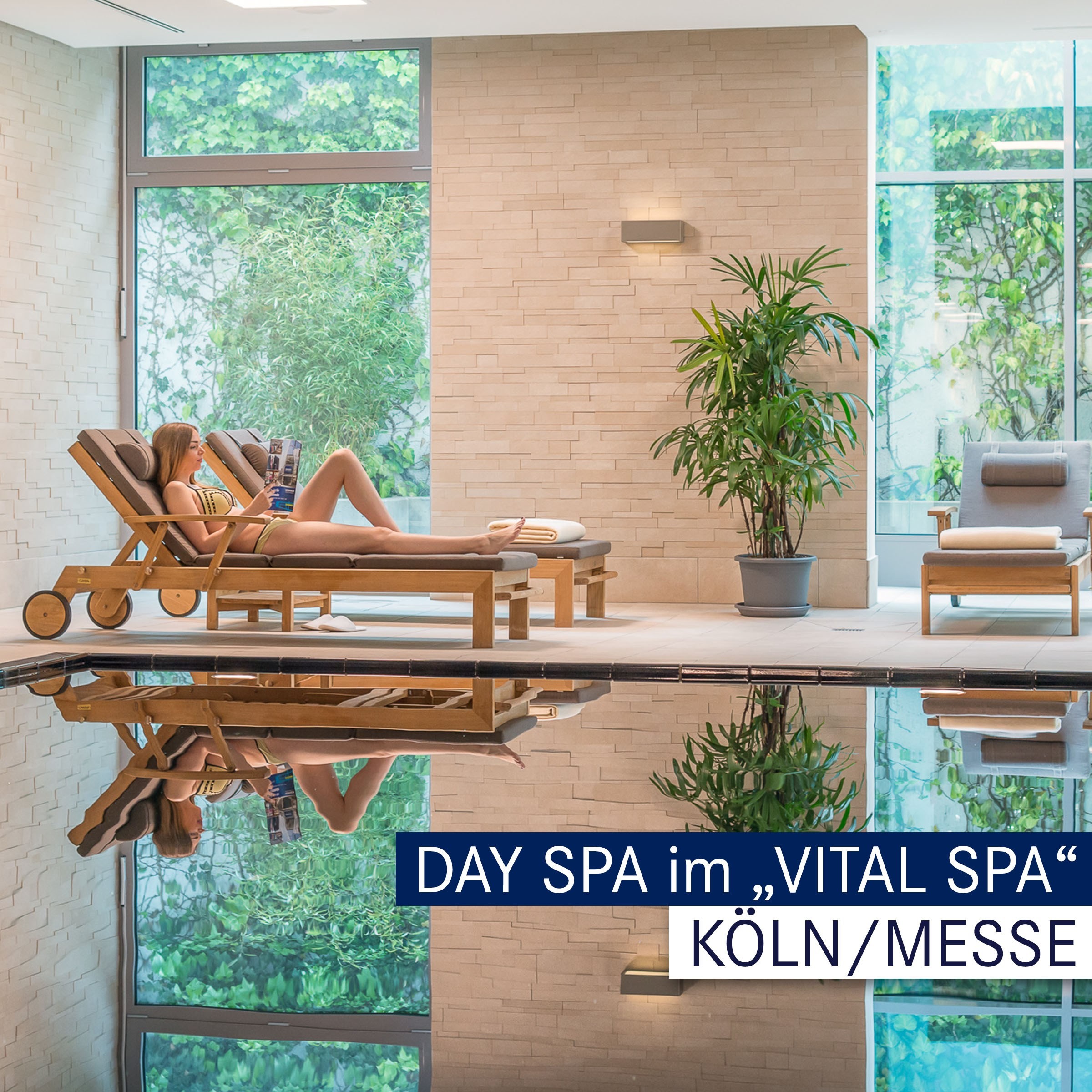 Tageskarte „Vital Spa“ - Dorint An der Messe Köln